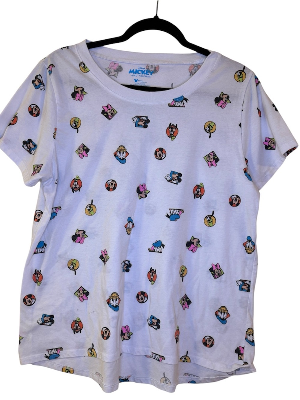 Disney Mickey & Friends Graphic T-Shirt - XXXL - Jerry Leigh